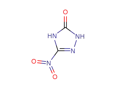 Molecular Structure of 932-64-9 (1,2-dihydro-5-nitro-3H-1,2,4-triazol-3-one)