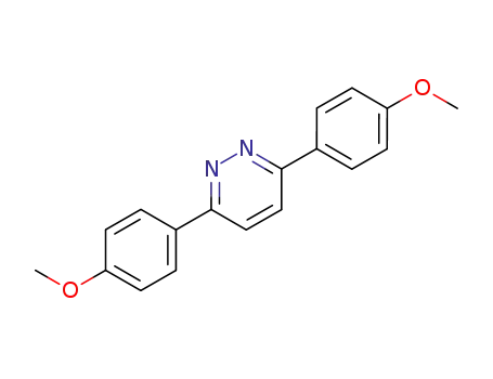 Molecular Structure of 2166-07-6 (Pyridazine, 3,6-bis(4-methoxyphenyl)-)
