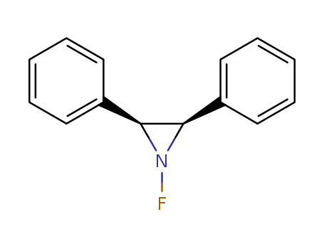 (2R,3S)-1-Fluoro-2,3-diphenyl-aziridine
