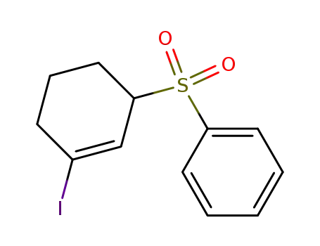 (3-Iodo-cyclohex-2-enesulfonyl)-benzene