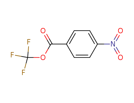 Molecular Structure of 74953-35-8 (4-NITROBENZOATE TRIFLUORO METHANOL)
