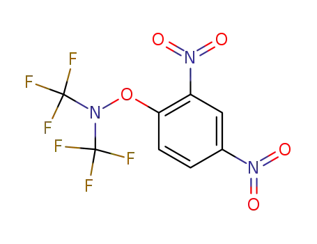 O-(2,4-Dinitro-phenyl)-N,N-bis-trifluoromethyl-hydroxylamine
