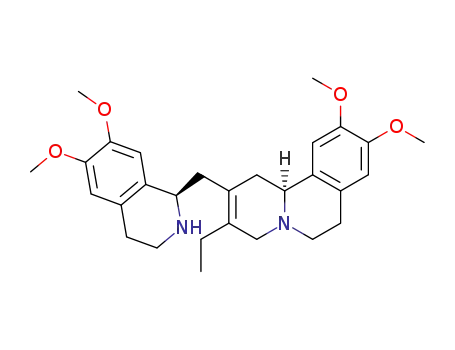 4H-Benzo[a]quinolizine,3-ethyl-1,6,7,11b-tetrahydro-9,10-dimethoxy-2-[[(1R)-1,2,3,4-tetrahydro-6,7-dimethoxy-1-isoquinolinyl]methyl]-,(11bS)-