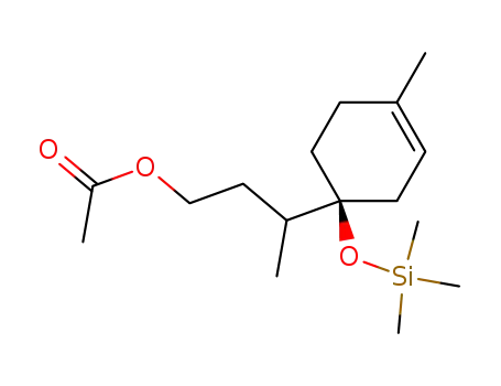 3-<(1S)-4-methyl-1-(trimethylsilyloxy)cyclohex-3-enyl>butyl acetate