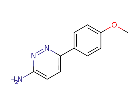 Molecular Structure of 4776-87-8 (3-AMINO-6-(4-METHOXYPHENYL)PYRIDAZINE)