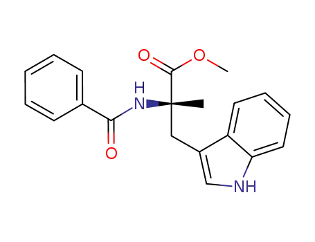 (S)-N2-benzoyl-2-methyltryptophan-methylester
