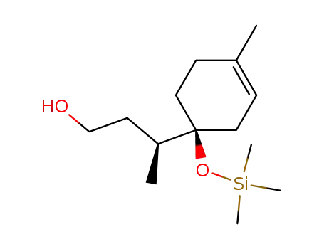 (S)-3-((S)-4-Methyl-1-trimethylsilanyloxy-cyclohex-3-enyl)-butan-1-ol