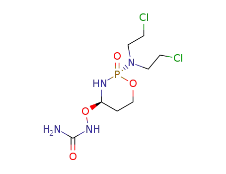 2-(Bis-(2-chlorethyl)-amino)-r-2-oxo-tetrahydro-2H-1,3,2-oxazaphosphorin-cis-4-yl-oxyharnstoff