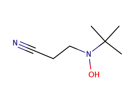 3-(tert-Butylhydroxyamino)propiononitril