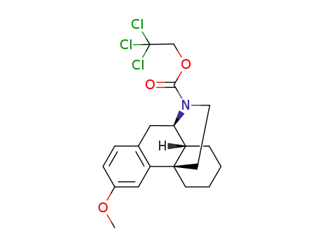 1,3,4,9,10,10a-hexahydro-6-methoxy-2H-10,4a-(iminoethano)phenanthrene-11-carboxylic acid 2,2,2-trichloroethyl ester