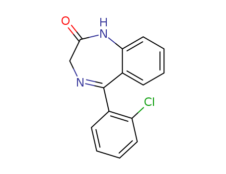 1,3-Dihydro-5-(2-chlorophenyl)-2H-1,4-benzodiozepin-2-one