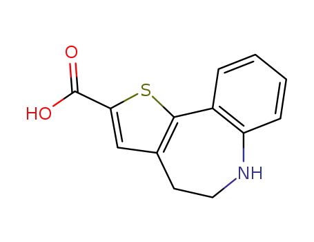 2-carboxy-4,5,6-trihydrothiopheno<3,2-d><1>benzazepine