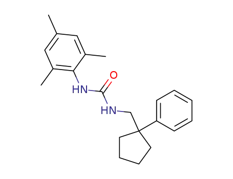 1-(1-Phenyl-cyclopentylmethyl)-3-(2,4,6-trimethyl-phenyl)-urea