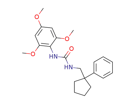 1-(1-Phenyl-cyclopentylmethyl)-3-(2,4,6-trimethoxy-phenyl)-urea