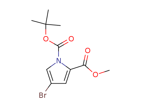 1-(tert-Butyl) 2-Methyl 4-broMo-1H-pyrrole-1,2-dicarboxylate