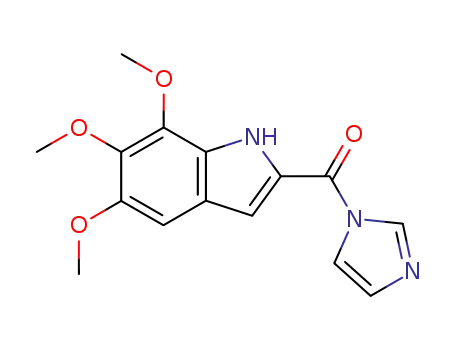 1-(5,6,7-trimethoxyindole-2-carbonyl)imidazole
