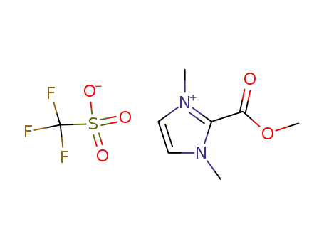 2-methoxycarbonyl-1,3-dimethylimidazolium triflate