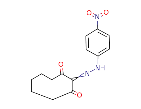 2-(p-Nitro-phenylhydrazono)-cyclooctandion-(1,3)