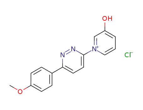 3-hydroxy-1-<6-(4-methoxyphenyl)-3-pyridazinyl>pyridinium chloride