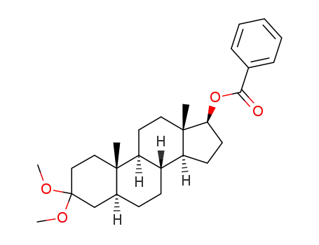 17β-Benzoyloxy-3,3-dimethoxy-5α-androstan