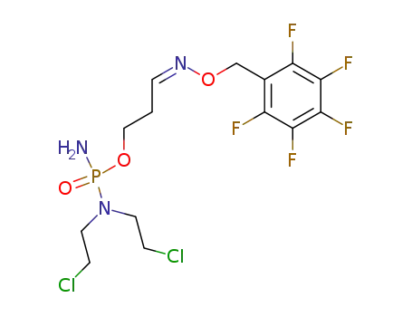 Z-aldophosphamide O-(2,3,4,5,6-pentafluorobenzyl)oxime