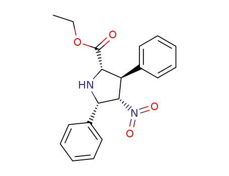 (2c,3t,4r,5c)-3,5-diphenyl-2-ethoxycarbonyl-4-nitro-pyrrolidine