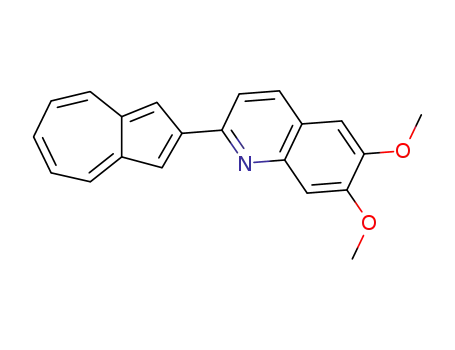 2-Azulen-2-yl-6,7-dimethoxy-quinoline