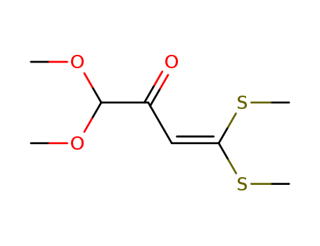 3-Buten-2-one, 1,1-dimethoxy-4,4-bis(methylthio)-