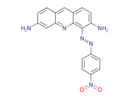 3,6-Diamino-4-(4-nitro-phenylazo)acridin