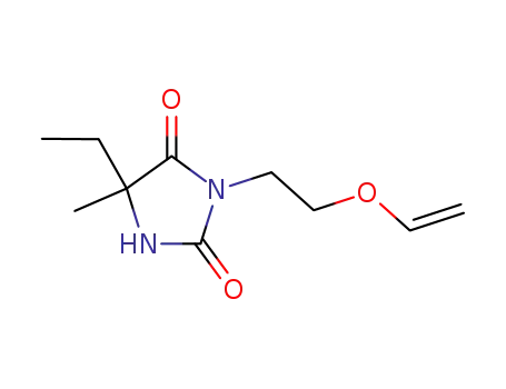 3-[2-(Vinyloxy)-ethyl]-5-methyl-5-ethyl-hydantoin
