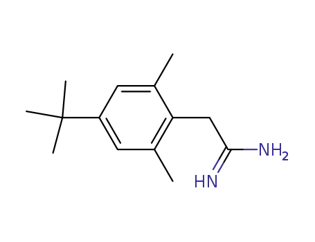 4-t-butyl-2,6-dimethylbenzeneethanimidamide