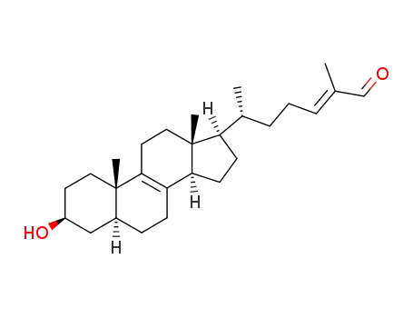 (E)-(R)-6-((3S,5S,10S,13R,14R,17R)-3-Hydroxy-10,13-dimethyl-2,3,4,5,6,7,10,11,12,13,14,15,16,17-tetradecahydro-1H-cyclopenta[a]phenanthren-17-yl)-2-methyl-hept-2-enal