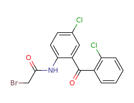 2-Bromo-N-[4-chloro-2-(2-chlorobenzoyl)phenyl]acetamide  CAS NO.5504-92-7