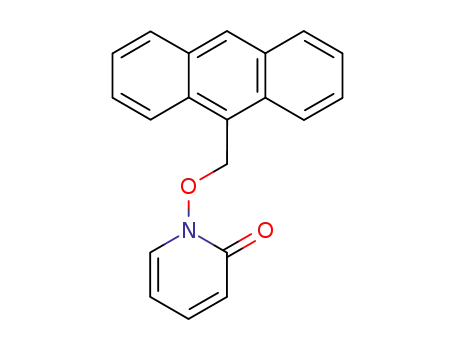 Molecular Structure of 220196-57-6 (2(1H)-Pyridinone, 1-(9-anthracenylmethoxy)-)