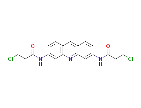 3,6-bis(3-chloropropionamido)acridine