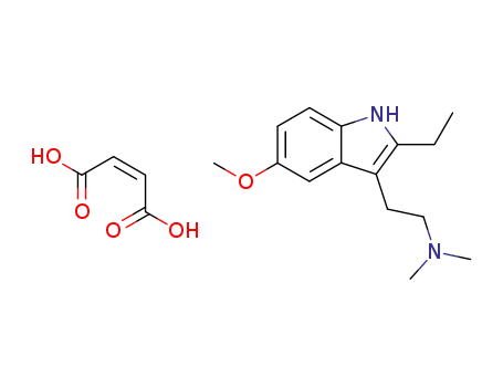 2-ethyl-5-methoxy-N,N-dimethyltryptamine maleate