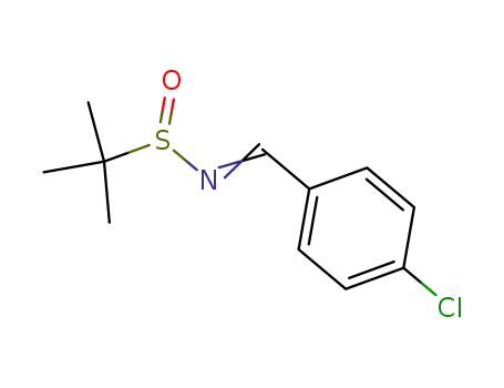 (±)-N-(4-chlorobenzylidene)-2-methylpropane-2-sulfinamide