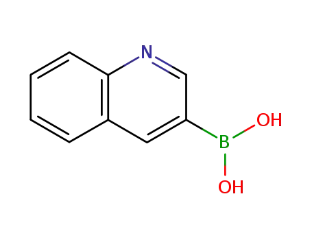 Molecular Structure of 191162-39-7 (3-Quinolineboronic acid)