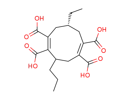 (1Z,5Z)-(R)-8-Ethyl-3-propyl-cyclonona-1,5-diene-1,2,5,6-tetracarboxylic acid