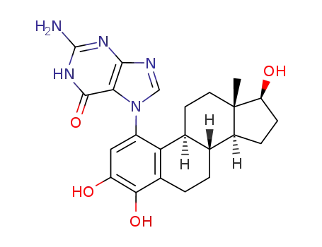 7-[4-hydroxyestradiol-1(α,β)-yl]guanine