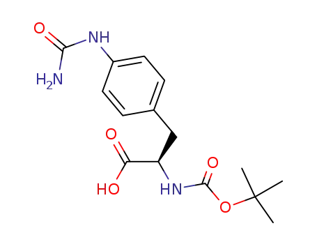 Nα-(tert-butyloxycarbonyl)-p-ureido-D-phenylalanine