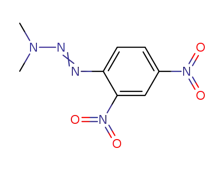 Molecular Structure of 401631-88-7 (1-Triazene, 1-(2,4-dinitrophenyl)-3,3-dimethyl-)