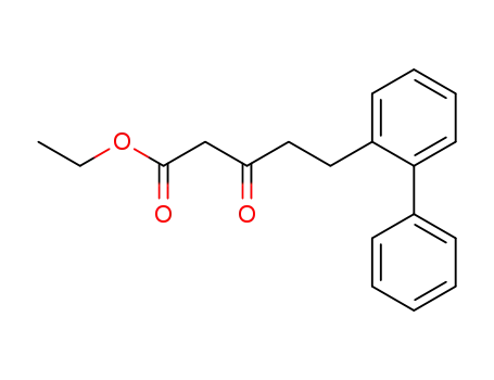 5-biphenyl-2-yl-3-oxo-pentanoic acid ethyl ester