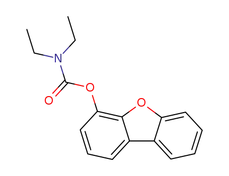 dibenzofuan-4-yl diethylcarbamate