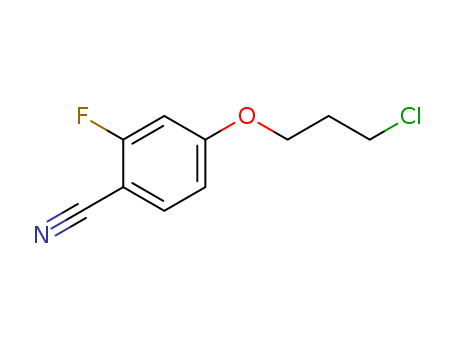 Benzonitrile, 4-(3-chloropropoxy)-2-fluoro-