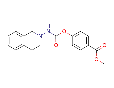 4-(3,4-Dihydro-1H-isoquinolin-2-ylcarbamoyloxy)-benzoic Acid Methyl Ester