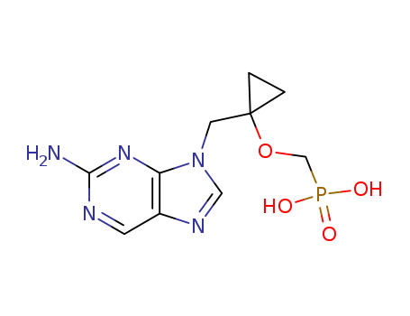 (1-((2-Amino-9H-purin-9-yl)methyl)cyclopropoxy)methylphosphonic acid