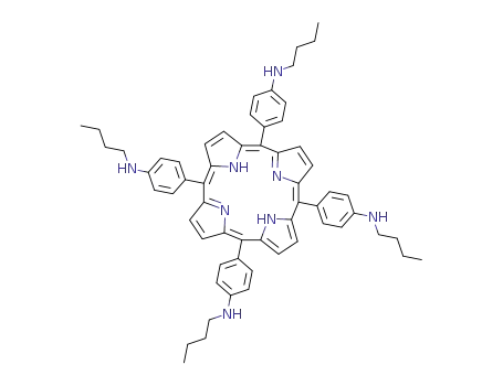 5,10,15,20-tetrakis[p-(n-butylamino)phenyl]porphyrin