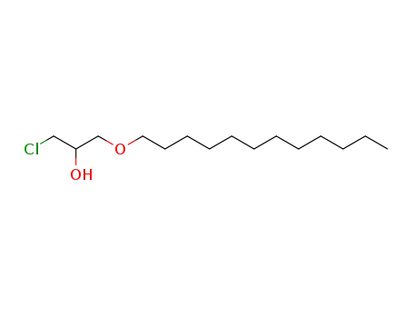 Molecular Structure of 17677-15-5 (1-chloro-3-(dodecyloxy)propan-2-ol)