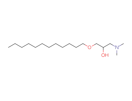 Molecular Structure of 13393-70-9 (2-Propanol, 1-(dimethylamino)-3-(dodecyloxy)-)